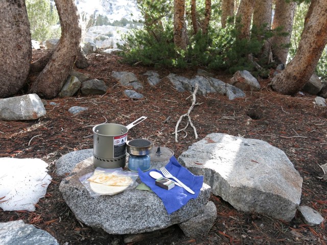 Backcountry Kitchen Backcountry Kitchen, Long Lake, Sierra Nevada