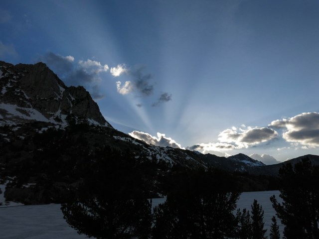 Sunset at Long Lake Sunset at Long Lake, Sierra Nevada