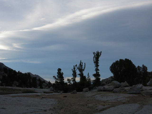 Cloudy Evening, Sailor Lake