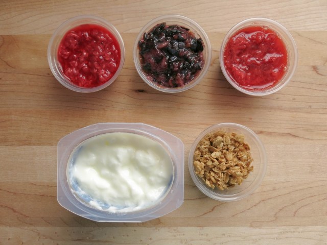 Yogurt Partait Ingredients