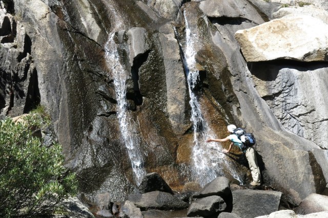 Waterfall near Wonder Lakes