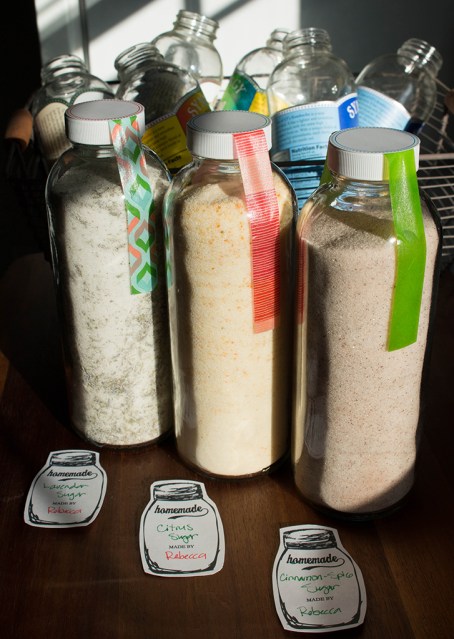 Infused Sugar Bottles