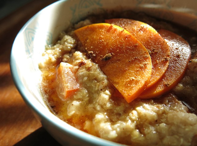 Spiced Persimmon Quinoa Porridge Spiced Persimmon Quinoa Porridge