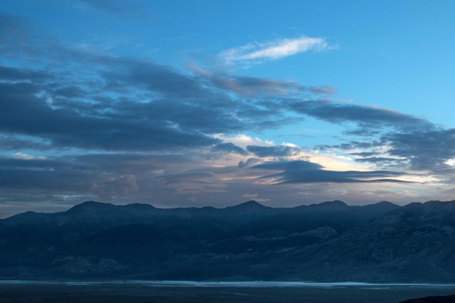 Clouds over Panamint Valley 