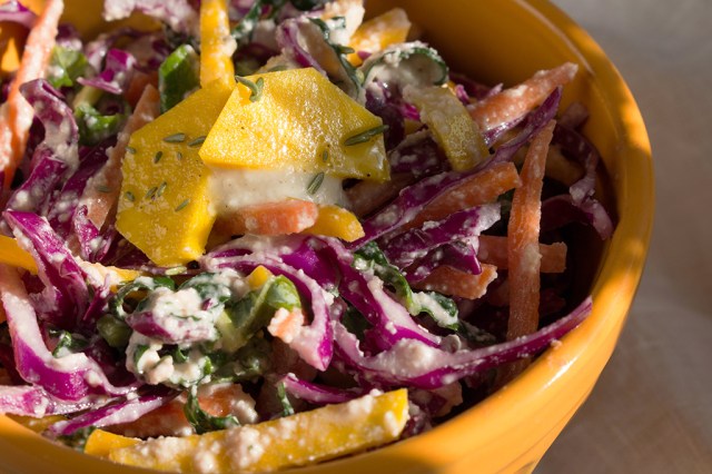 Rainbow Coleslaw Rainbow Coleslaw