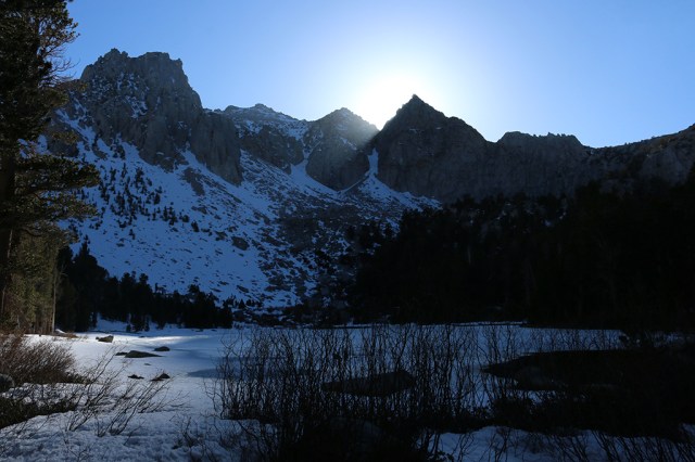 Sundown at Flower Lake