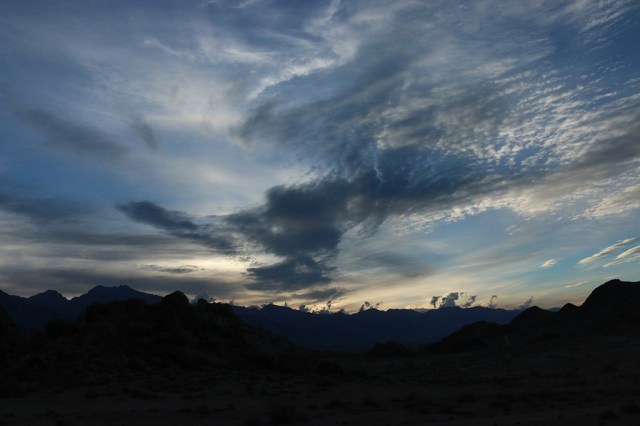 Alabama Hills Sunset