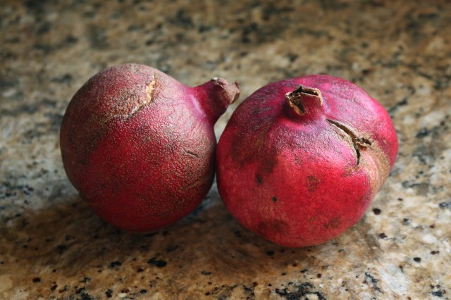 Cracked Pomegranates