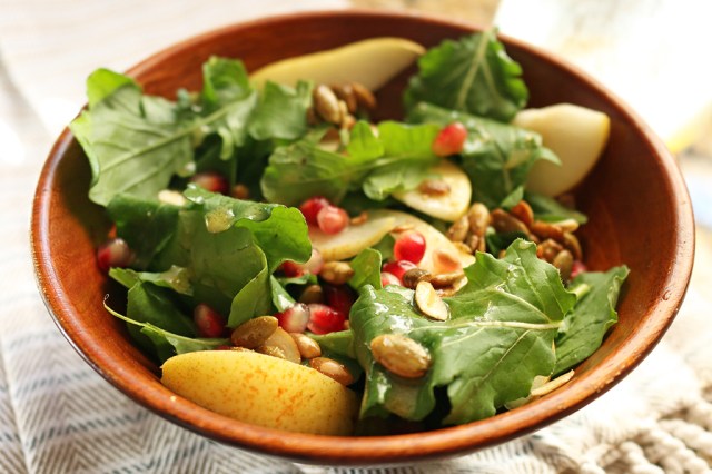 Pear and Pomegranate Salad
