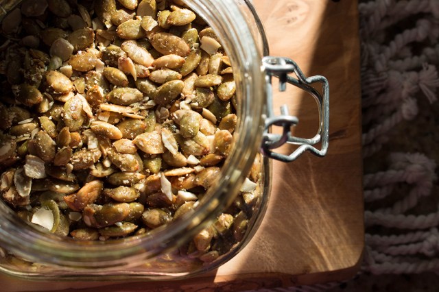 Maple Roasted Pumpkin Seeds 2